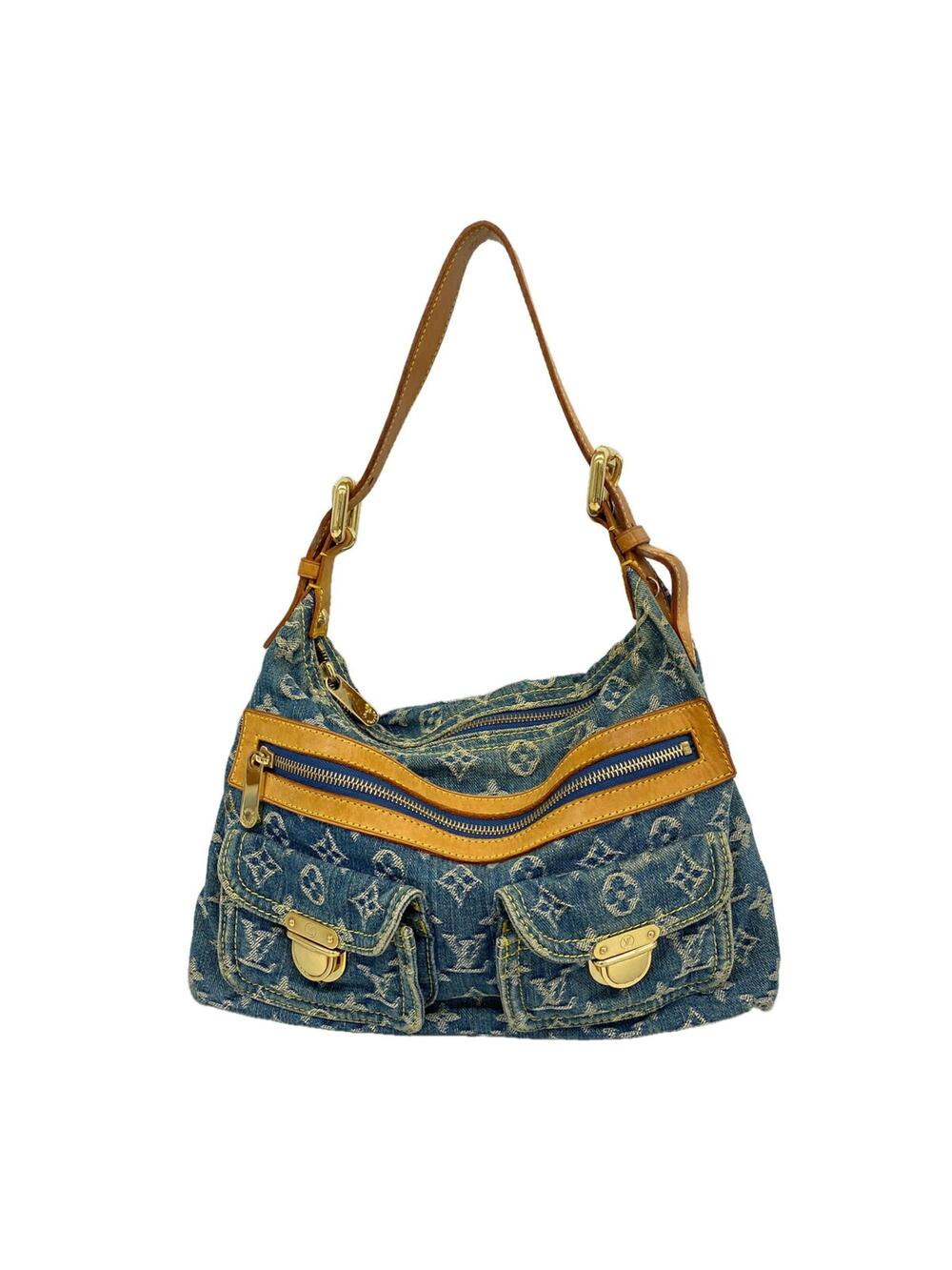 Louis Vuitton Baggy Handbag Denim Pm #369219L21B